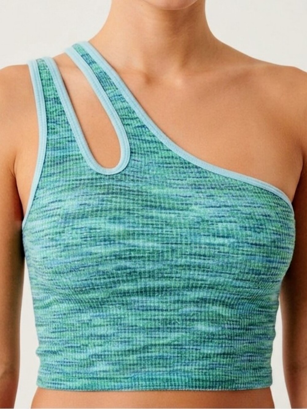 NWOT OFFLINE By Aerie Ribbed Crop Tank Top L Large